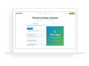 part-time holiday calculator